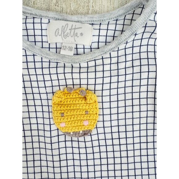 Albetta Baby Boys Giraffe Top Pants Set Size 12 18 M - Picture 3 of 10